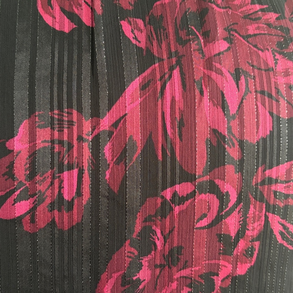 WHBM Smocked Waist Ruffle Midi Dress NWT - Picture 13 of 16